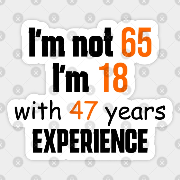 65th birthday Sticker by Circle Project